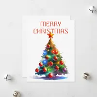 Christmas Tree - Christmas Card