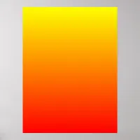 Sunny Gradient Poster