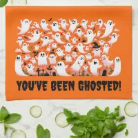 Funny You've Been Ghosted! Ghosts in Graveyard Kitchen Towel