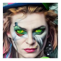 Mad AI Generated Hatter Alice Themed Acrylic Print