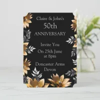 Celebrate 50 Years of Love and Togetherness Invitation