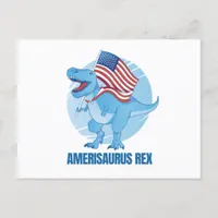 Amerisaurus Rex Postcard