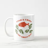 Aquaponics Fish & Chips the Green Way Coffee Mug