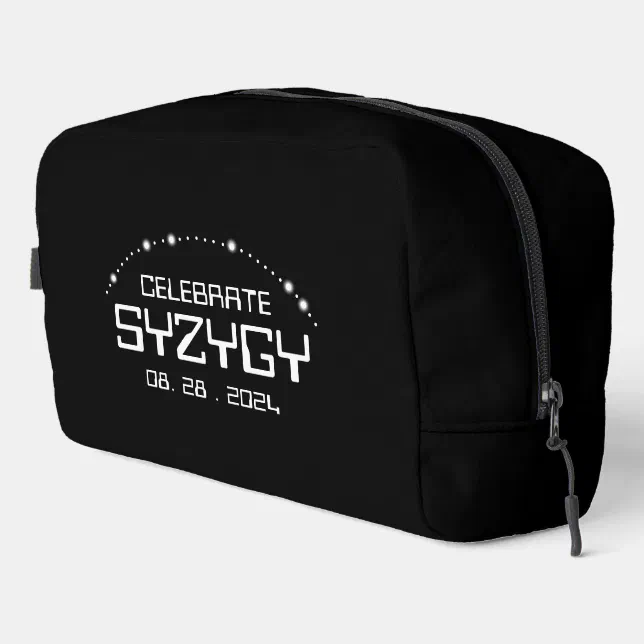 Celebrate Syzygy on August 28, 2024 Dopp Kit