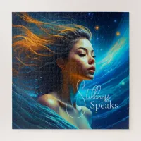 Stillness Speaks | Meditation Celestial Art Jigsaw Puzzle