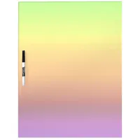 Spectrum of Horizontal Colors -3 Dry Erase Board