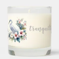 Tropical Egret Coastal Bird Scented Candle