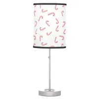 Candy Cane Christmas Table Lamp