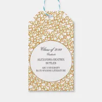 Elegant University Master's Grad Graduation Party Gift Tags