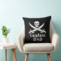 Captain Dad -  Classic Throw Pillow