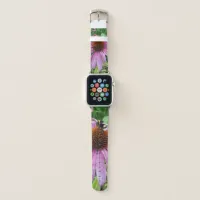 Bumblebee on Eastern purple Coneflower Apple Watch Band
