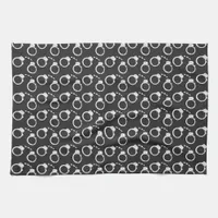 Police Law Enforcement Handcuff Patterned Kitchen Towel