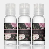 Watercolor Roses Monogram Hand Sanitizer