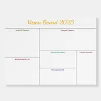 Simple Goal Setting 2025 Vision Board