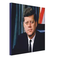 President John F. Kennedy Canvas Print