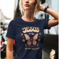 Faith Retro Butterfly T-Shirt