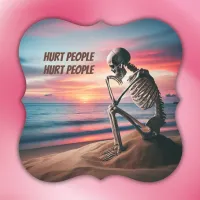 HURT people hurt PEOPLE | Paper Coaster