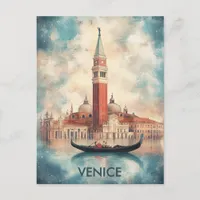 Venice Italy Travel Postcard