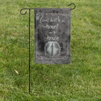 Haunt Our First House Garden Flag