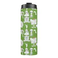 UFO, Alien, Bigfoot, Mothman, Dogman, Cryptids   Thermal Tumbler