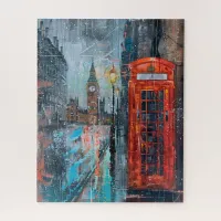 Big Ben and the Red Phone Booth II Jigsaw Puzzle