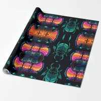 Cute little Scarab  Wrapping Paper