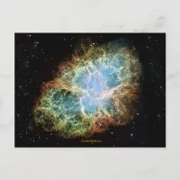 Crab Nebula Postcard