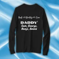 Fathers Day Best Dad Ever typography | T-Shirt