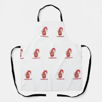 Weak Sauce Fun Condiment Toon All-Over Print Apron