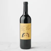 How Much Do You Spend on Bottle of Wine? Wine Label