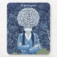 Brainy Person Mouse Pad