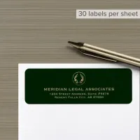 Classic Laurel Return Address Label