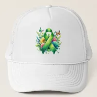 Lyme Disease Awareness Ribbon Trucker Hat