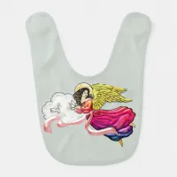 Angel of Peace and Harmony Baby Bib