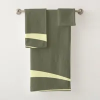 Thumbnail for Modern Minimalist Simple Abstract Bath Towel Set