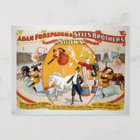 Adam Forepaugh & Sells Brothers Postcard