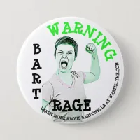 Lyme Disease, "Bart Rage" Button