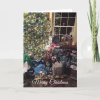 Gorgeous Christmas Tree and Decorations Card
