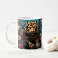 Embrace the mystique of the wild with our Tiger Coffee Mug