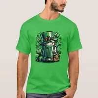 Green Beer and Leprechaun Hat T-Shirt