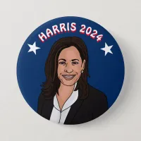 Vote for Kamala Harris 2024 Button