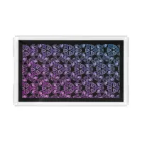 Blue Purple Pink Abstract Acrylic Tray