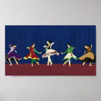 Kathak Dancers Miniature Print