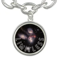 Limitless Inspirational Galaxy Charm Bracelet