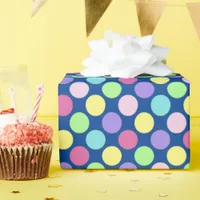 Fun Colorful Polka Dots Wrapping Paper