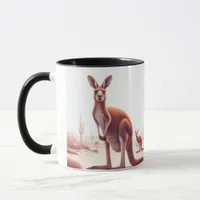 Hop into Your Morning Brew with Our Kangaroo Mug! Mug