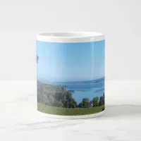 Panoramic View over Lake Constance Giant Coffee Mug