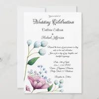 Elegant Floral Wedding Soft Botanical Romance