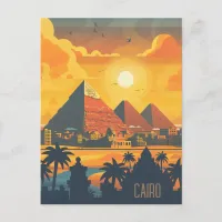 Travel to Cairo Postcard