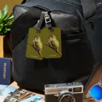 Anna's Hummingbird on the Scarlet Trumpetvine Luggage Tag